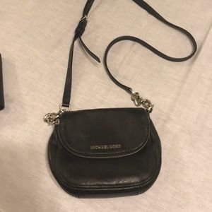 Michael Kors black bag all leather
